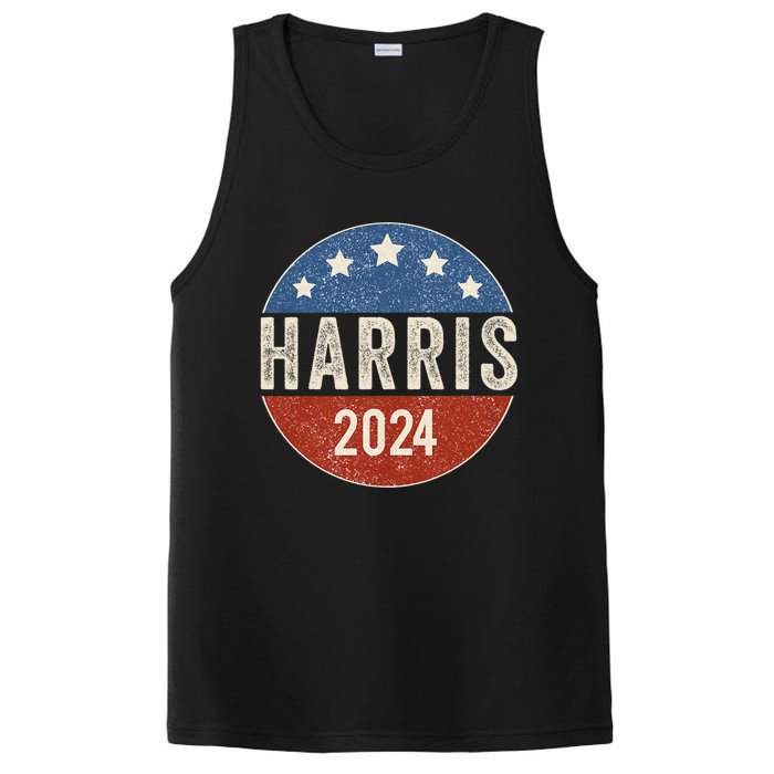 Kamala Harris 2024 For President Campaign Us Flag PosiCharge Competitor Tank