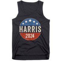 Kamala Harris 2024 For President Campaign Us Flag Tank Top