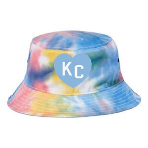 Kc Heart 2letter Kc Love Kc Powder Blue Kc Tie Dye Newport Bucket Hat