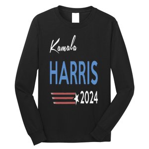 Kamala Harris 2024 For President Campaign Long Sleeve Shirt