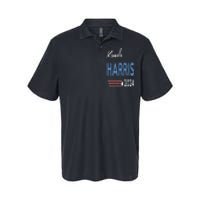 Kamala Harris 2024 For President Campaign Softstyle Adult Sport Polo