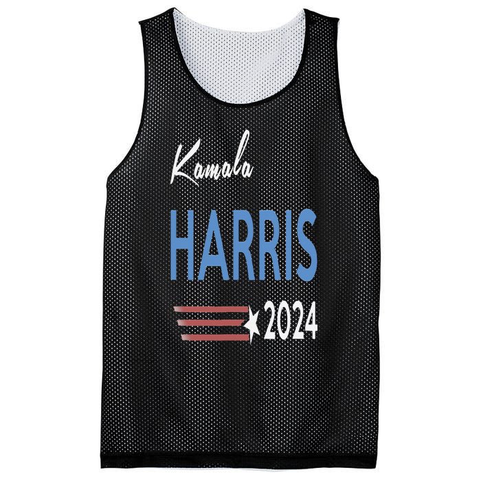 Kamala Harris 2024 For President Campaign Mesh Reversible Basketball Jersey Tank