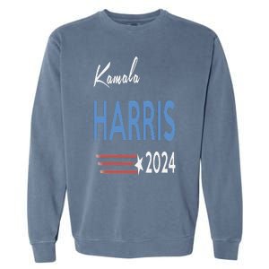 Kamala Harris 2024 For President Campaign Garment-Dyed Sweatshirt