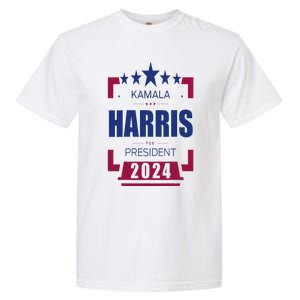 Kamala Harris 2024 For President Harris 2024 Garment-Dyed Heavyweight T-Shirt