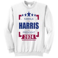 Kamala Harris 2024 For President Harris 2024 Sweatshirt