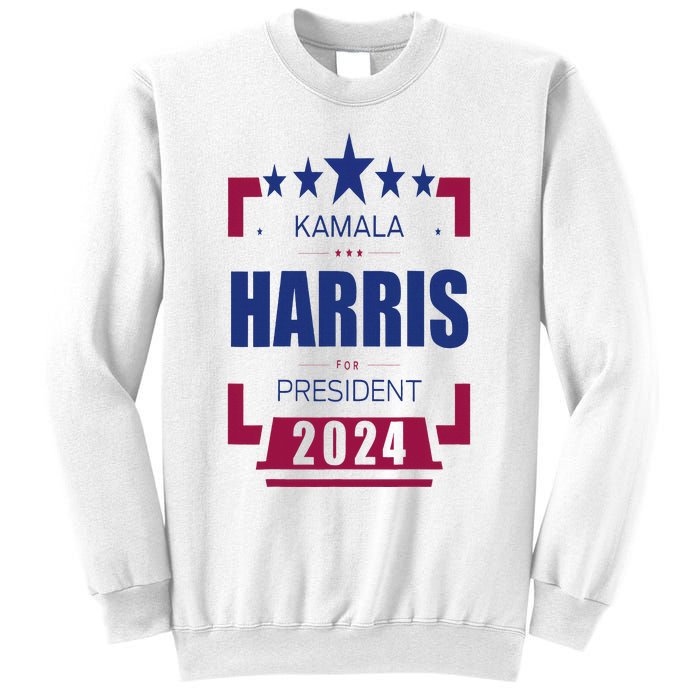 Kamala Harris 2024 For President Harris 2024 Sweatshirt