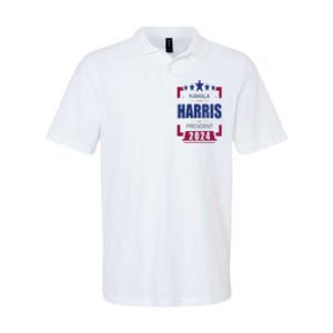 Kamala Harris 2024 For President Harris 2024 Softstyle Adult Sport Polo