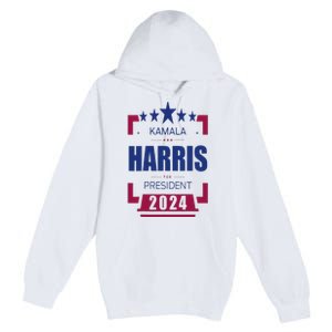 Kamala Harris 2024 For President Harris 2024 Premium Pullover Hoodie