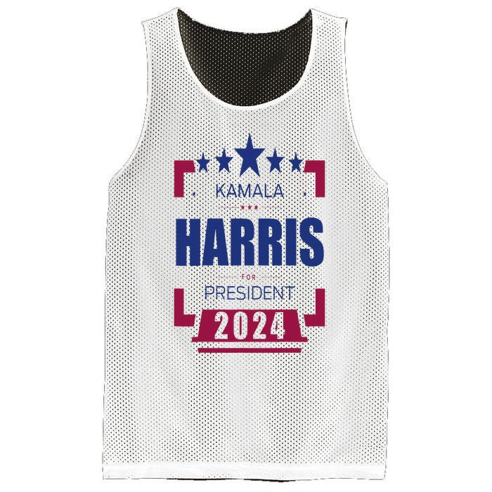 Kamala Harris 2024 For President Harris 2024 Mesh Reversible Basketball Jersey Tank