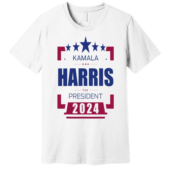 Kamala Harris 2024 For President Harris 2024 Premium T-Shirt