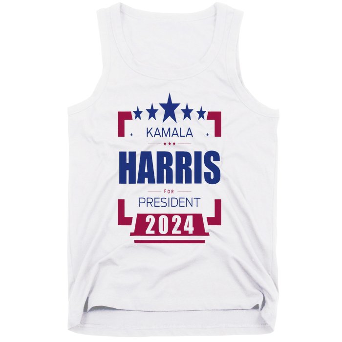 Kamala Harris 2024 For President Harris 2024 Tank Top