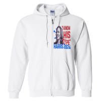 Kamala Harris 2024 For President I Know His Type Quote Meme Full Zip Hoodie