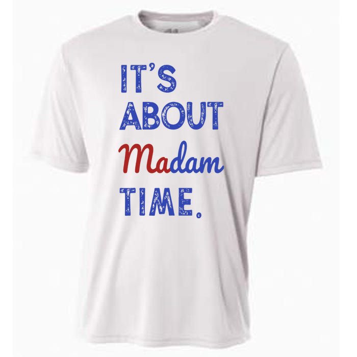 Kamala Harris 2024 ItS About Madam Time President Election Cooling Performance Crew T-Shirt