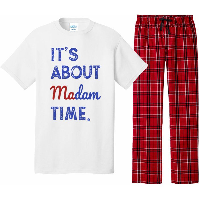 Kamala Harris 2024 ItS About Madam Time President Election Pajama Set