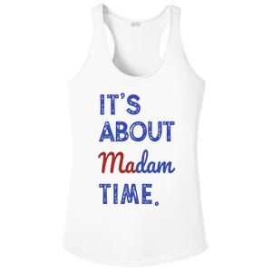 Kamala Harris 2024 ItS About Madam Time President Election Ladies PosiCharge Competitor Racerback Tank