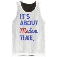 Kamala Harris 2024 ItS About Madam Time President Election Mesh Reversible Basketball Jersey Tank