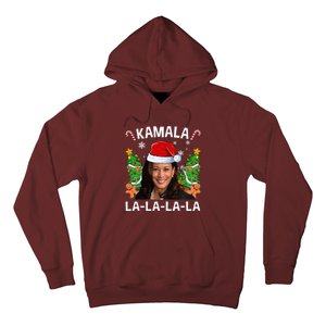 Kamala Harris 2024 Christmas Comma La Xmas Hoodie