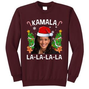 Kamala Harris 2024 Christmas Comma La Xmas Tall Sweatshirt