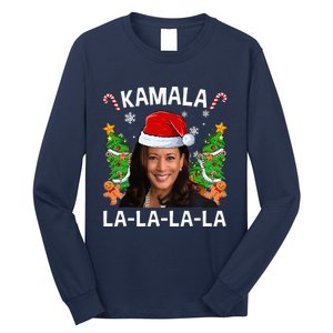 Kamala Harris 2024 Christmas Comma La Xmas Long Sleeve Shirt