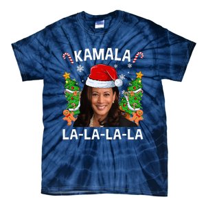 Kamala Harris 2024 Christmas Comma La Xmas Tie-Dye T-Shirt