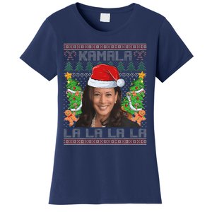 Kamala Harris 2024 Christmas Comma La Xmas Women's T-Shirt