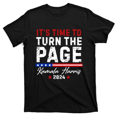 Kamala Harris 2024 ItS Time To Turn Page T-Shirt