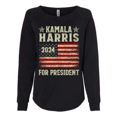 Kamala Harris 2024 For President Womens California Wash Sweatshirt