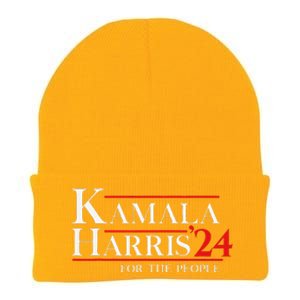 Kamala Harris 24 For The People Knit Cap Winter Beanie