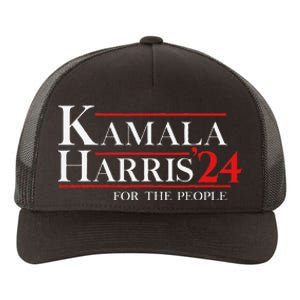 Kamala Harris 24 For The People Yupoong Adult 5-Panel Trucker Hat