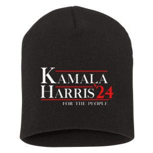 Kamala Harris 24 For The People Short Acrylic Beanie