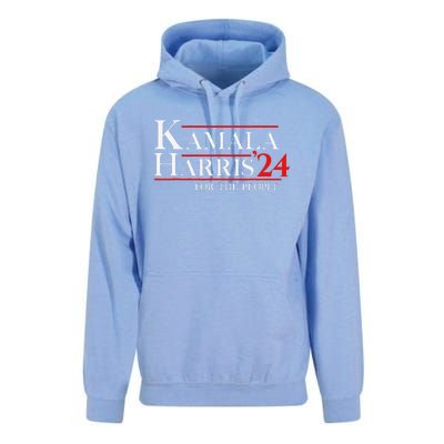 Kamala Harris 24 For The People Unisex Surf Hoodie