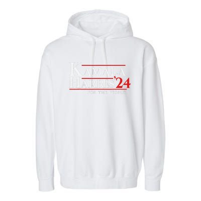 Kamala Harris 24 For The People Garment-Dyed Fleece Hoodie