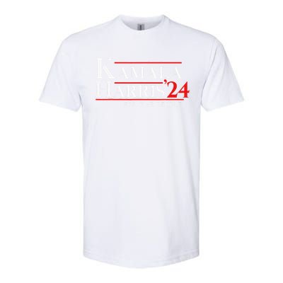 Kamala Harris 24 For The People Softstyle CVC T-Shirt