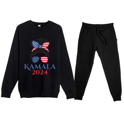 Kamala Harris 2024 Premium Crewneck Sweatsuit Set