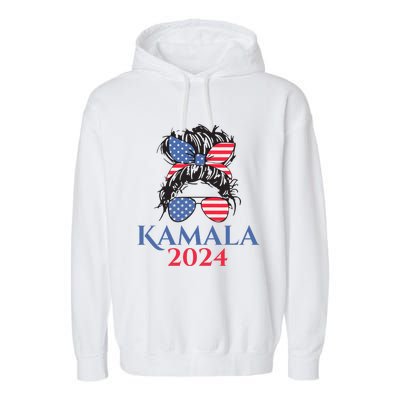 Kamala Harris 2024 Garment-Dyed Fleece Hoodie