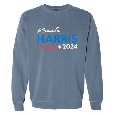 Kamala Harris 2024 For President Garment-Dyed Sweatshirt