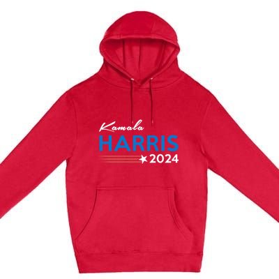 Kamala Harris 2024 For President Premium Pullover Hoodie