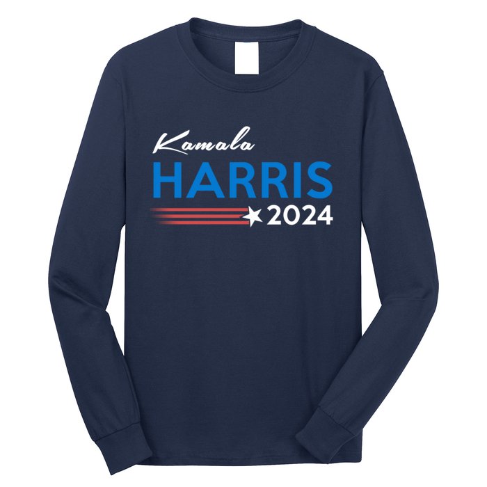 Kamala Harris 2024 For President Long Sleeve Shirt