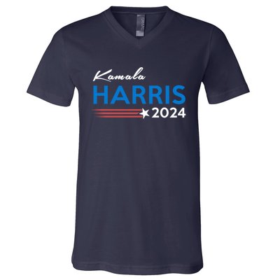 Kamala Harris 2024 For President V-Neck T-Shirt