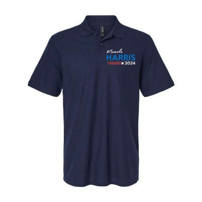 Kamala Harris 2024 For President Softstyle Adult Sport Polo