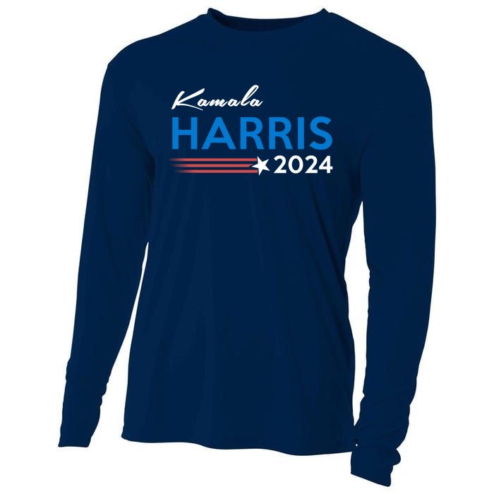 Kamala Harris 2024 For President Cooling Performance Long Sleeve Crew