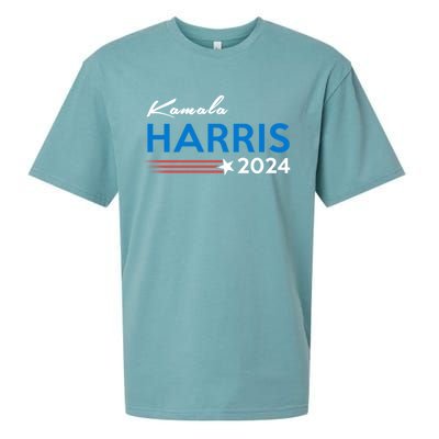 Kamala Harris 2024 For President Sueded Cloud Jersey T-Shirt