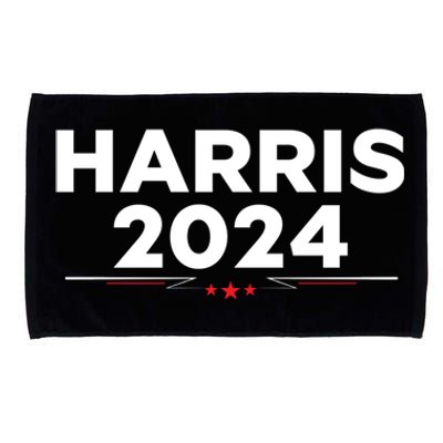 Kamala Harris 2024 For President Microfiber Hand Towel