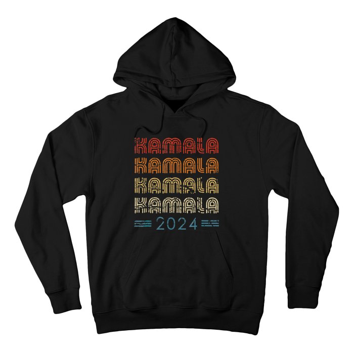 Kamala Harris 2024 Retro Vintage Election President 2024 Gift Hoodie