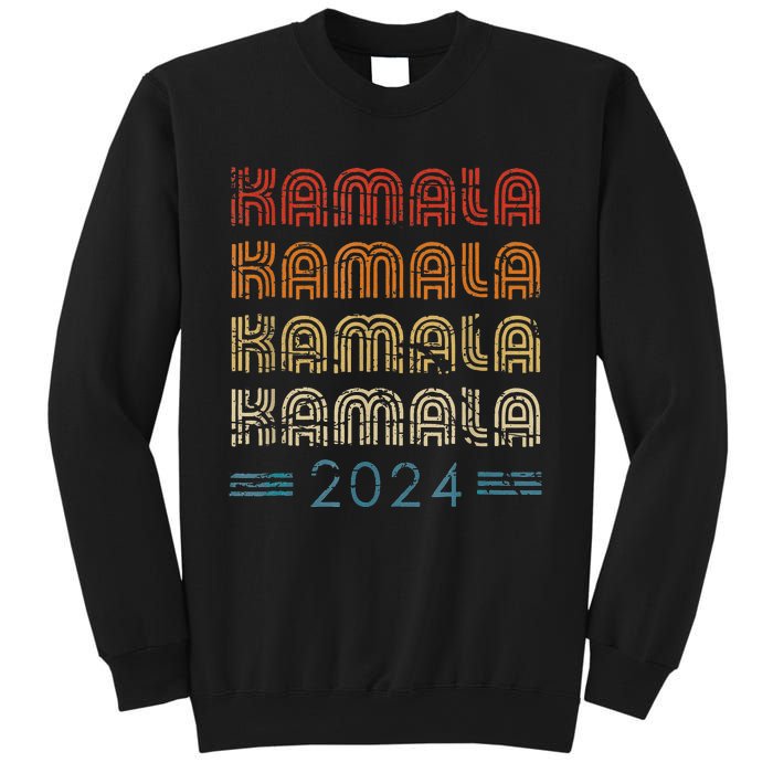 Kamala Harris 2024 Retro Vintage Election President 2024 Gift Sweatshirt