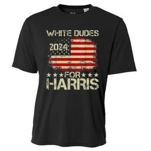 Kamala Harris 2024 White Dudes For Harris 2024 Cooling Performance Crew T-Shirt