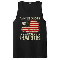 Kamala Harris 2024 White Dudes For Harris 2024 PosiCharge Competitor Tank