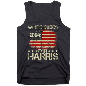 Kamala Harris 2024 White Dudes For Harris 2024 Tank Top