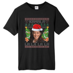 Kamala Harris 2024 Christmas Comma La Xmas Tall Fusion ChromaSoft Performance T-Shirt