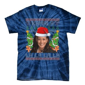 Kamala Harris 2024 Christmas Comma La Xmas Tie-Dye T-Shirt